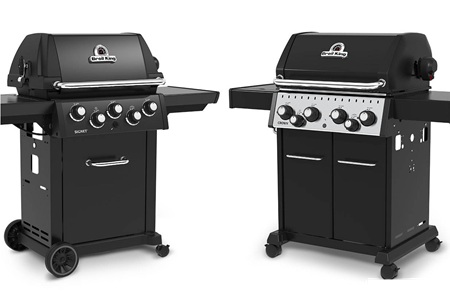 Rozdíly mezi Broil King Signet 390 Shadow a Crown 490 Shadow