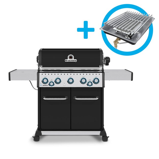 Broil King - Baron 590 s infra vařičem + MONTÁŽ