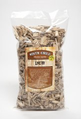 Mistr Grilu - Dřevěné lupínky k uzení 1kg - dub