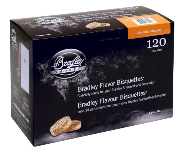 Bradley - Brikety Mesquite 120