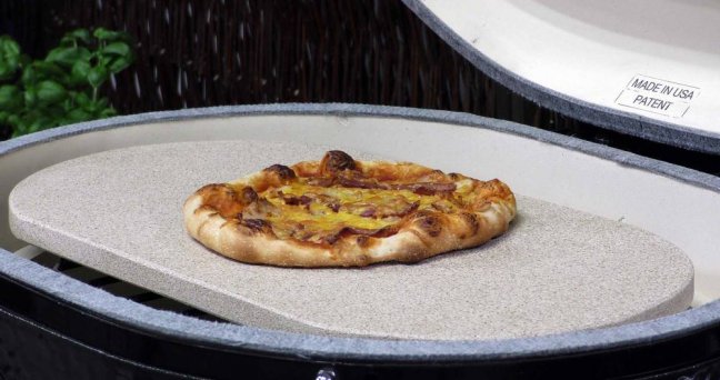 Primo - Oválný pizza kámen FREDSTONE 58 x 41 cm