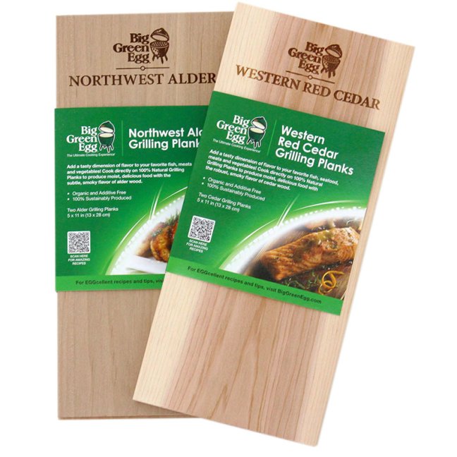 Big Green Egg - Dřevěná grilovací prkénka Cedr 2 ks