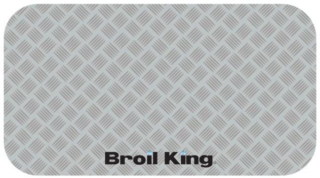 Broil King - Podložka pod gril - stříbrná 90 x 180 cm