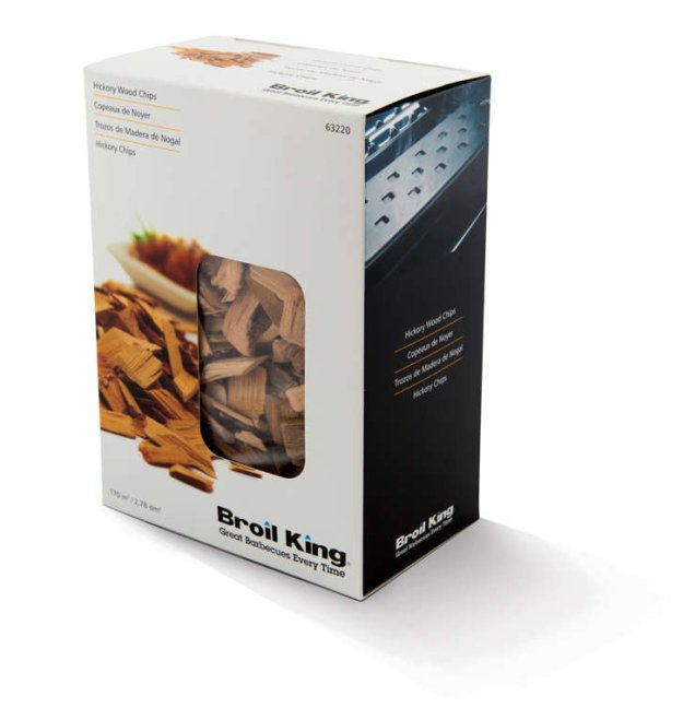 Broil King - Dřevěné lupínky Hickory (2,786 l)