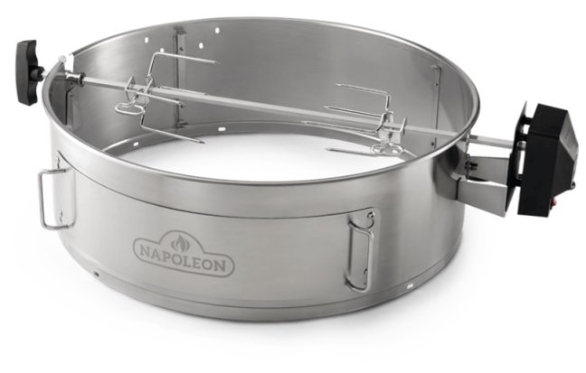 Napoleon - Rožeň s motorem a prstencem pro kotlové grily Napoleon 57 cm