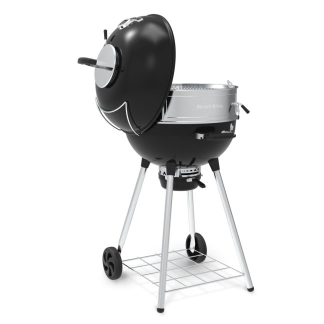 Broil King - Crown Charcoal Kettle Premium 57 cm + Nástavec Culinary Ring 57 cm