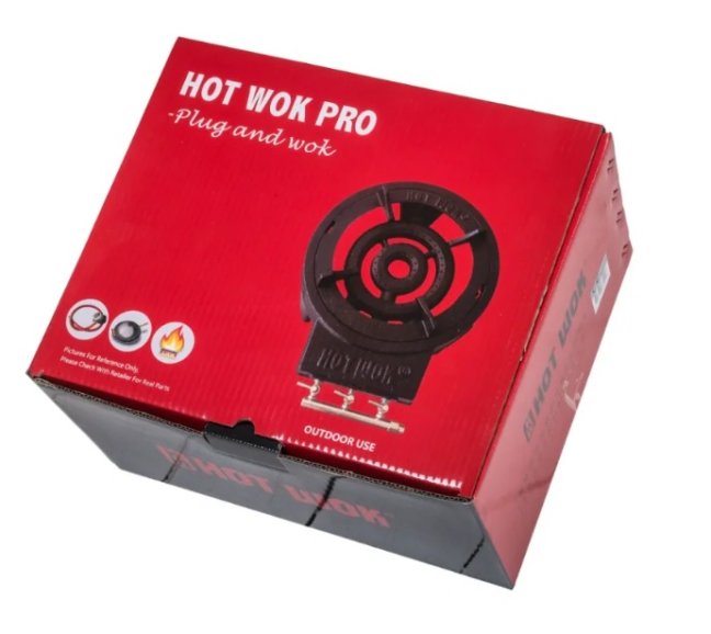 Hot Wok - Litinový vařič 12 kW + wok pánev