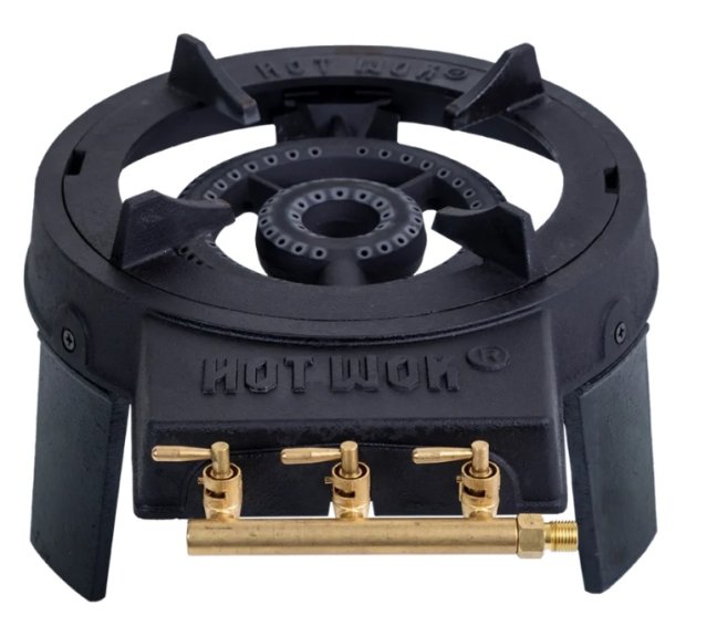 Hot Wok - Litinový vařič 12 kW + wok pánev