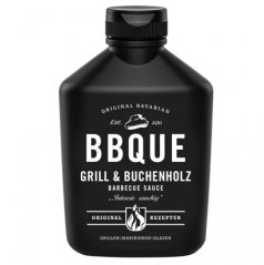 BBQUE Bayrische Barbecue Sauce Grill & Buchenholz 472g