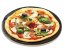 Primo - Pizza kámen glazovaný 41 cm
