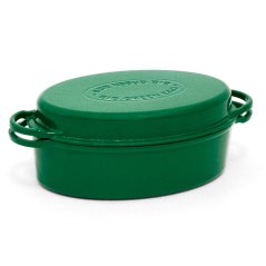 Big Green Egg - Litinový pekáč oválný