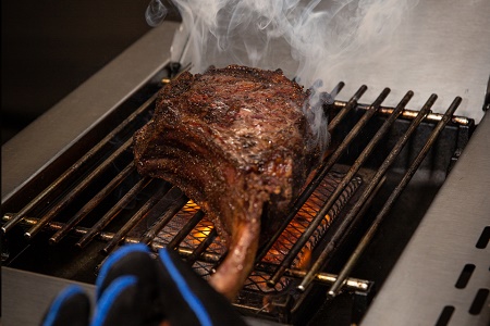 Infra hořák - inovace v přípravě steaků na plynovém grilu