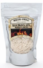 Mistr Grilu - Mořská kouřová sůl - hrubá, 250g