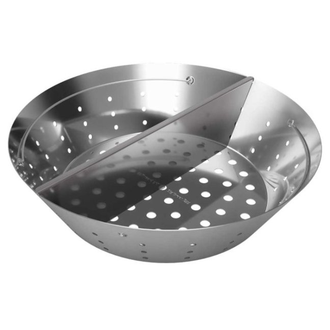 Big Green Egg - Nerezový koš na dřevěné uhlí Xlarge