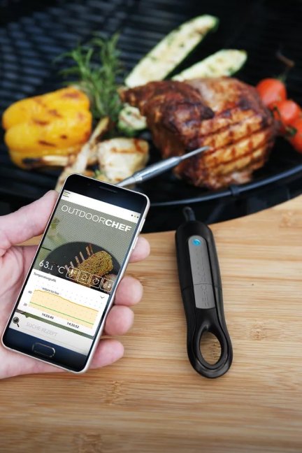 Outdoorchef - Vpichovací teploměr Gourmet Check BT