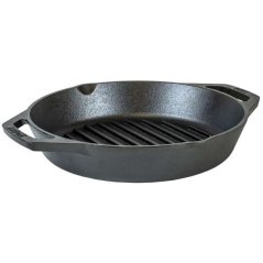 Lodge - Litinová grilovací pánev se dvěma madly 26 cm