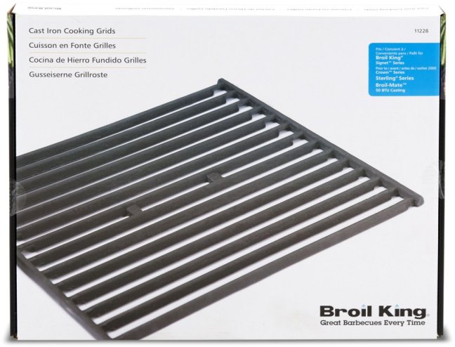 Broil King - Sada litinových roštů Crown (od 2008), Signet (od 2007)