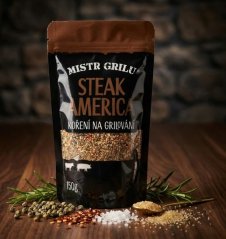 Mistr Grilu - Grilovací koření Steak America