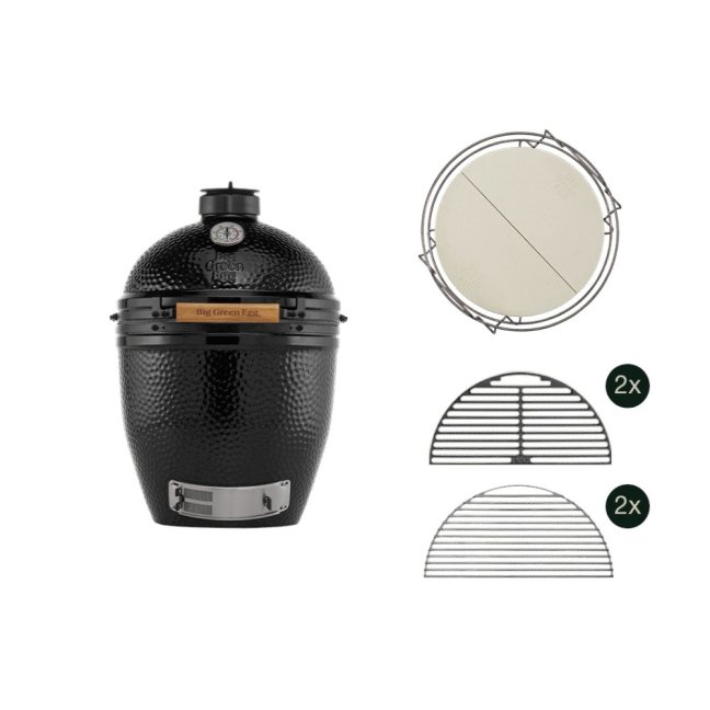 Big Green Egg - ONYX Large + příslušenství + MONTÁŽ