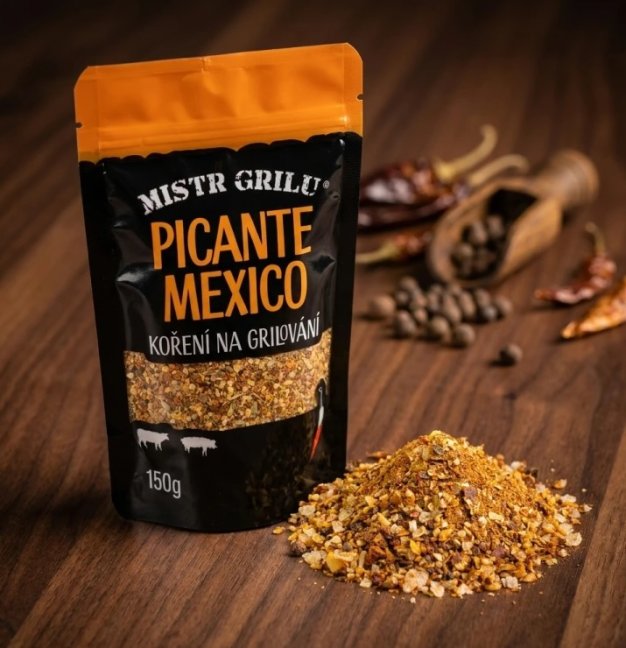 Mistr Grilu - Grilovací koření Picante Mexico
