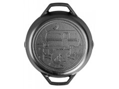 Lodge - Litinová pánev se dvěma madly (průměr 26 cm) Wanderlust