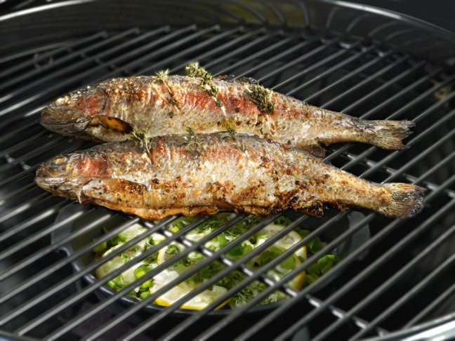 Outdoorchef - Litinová aromatizační pánvička o 23 cm