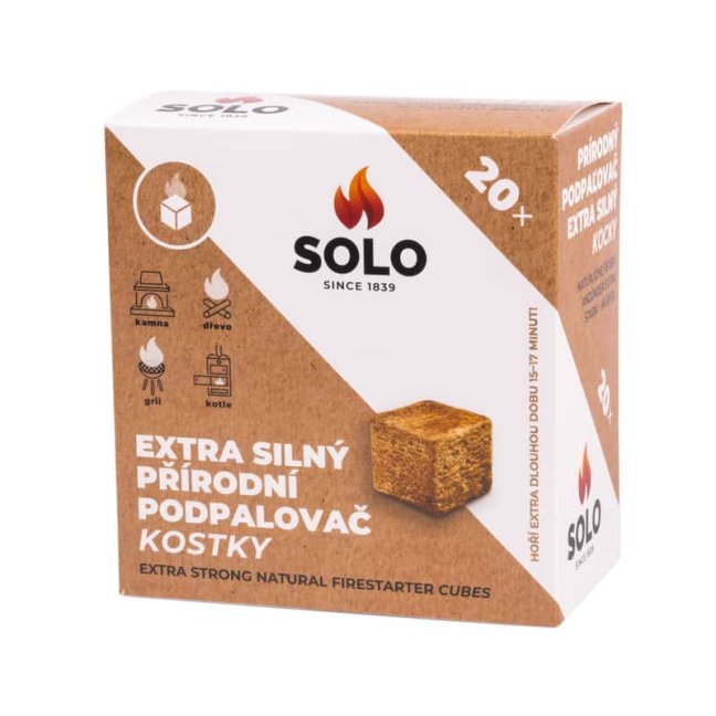 Solo - Podpalovač extra silný kostky