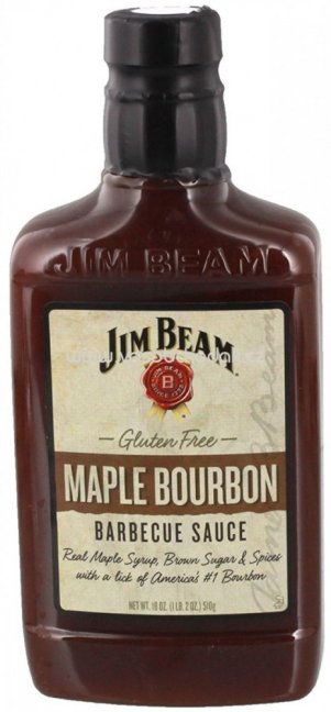 Jim Beam Maple Bourbon BBQ Sauce 510g