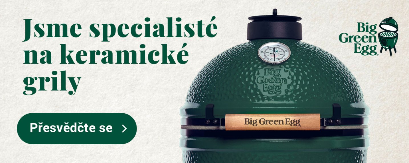Jsme specialisté na keramické grily Big Green Egg