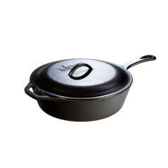 Lodge - Hluboká litinová pánev s poklicí (průměr 30 cm)