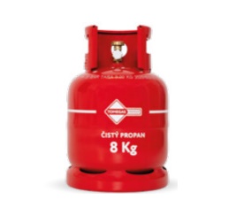 Tomegas - Plynová lahev + 8 kg 100% propan