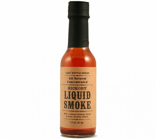 Lazy Kettle Brand - Přírodní tekutý kouř Hickory (147ml)