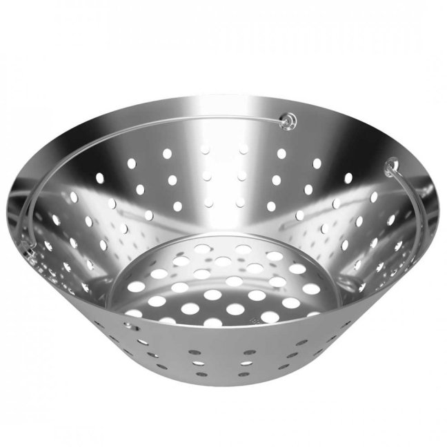 Big Green Egg - Nerezový koš na dřevěné uhlí MiniMax