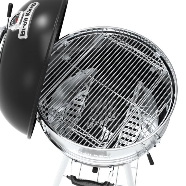 Broil King - Crown Charcoal Kettle Premium 57 cm + Nástavec Culinary Ring 57 cm