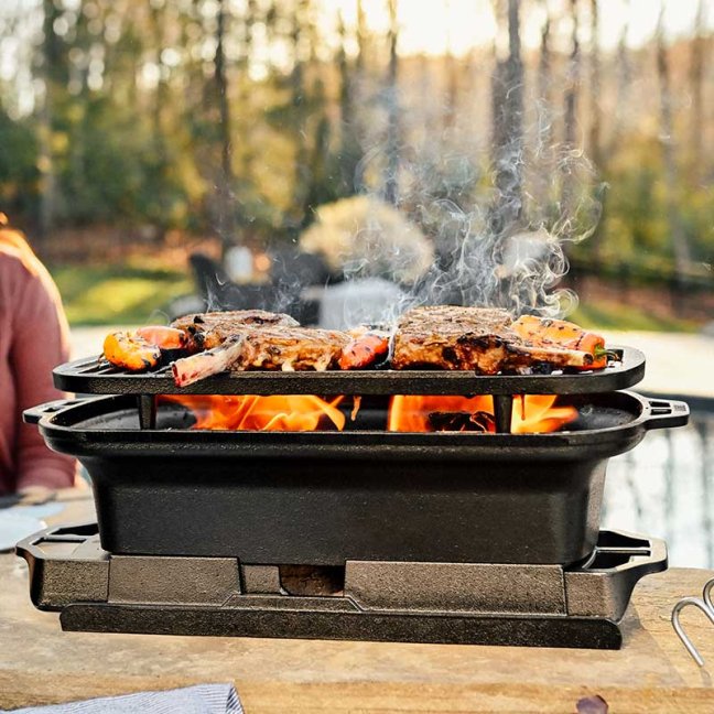 Lodge - Litinový gril Sportsman PRO